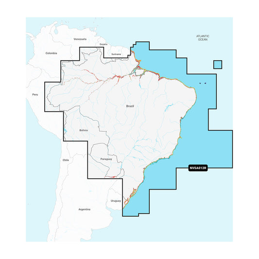 Garmin Navionics Vision+ NVSA012R Brazil [010-C1453-00]