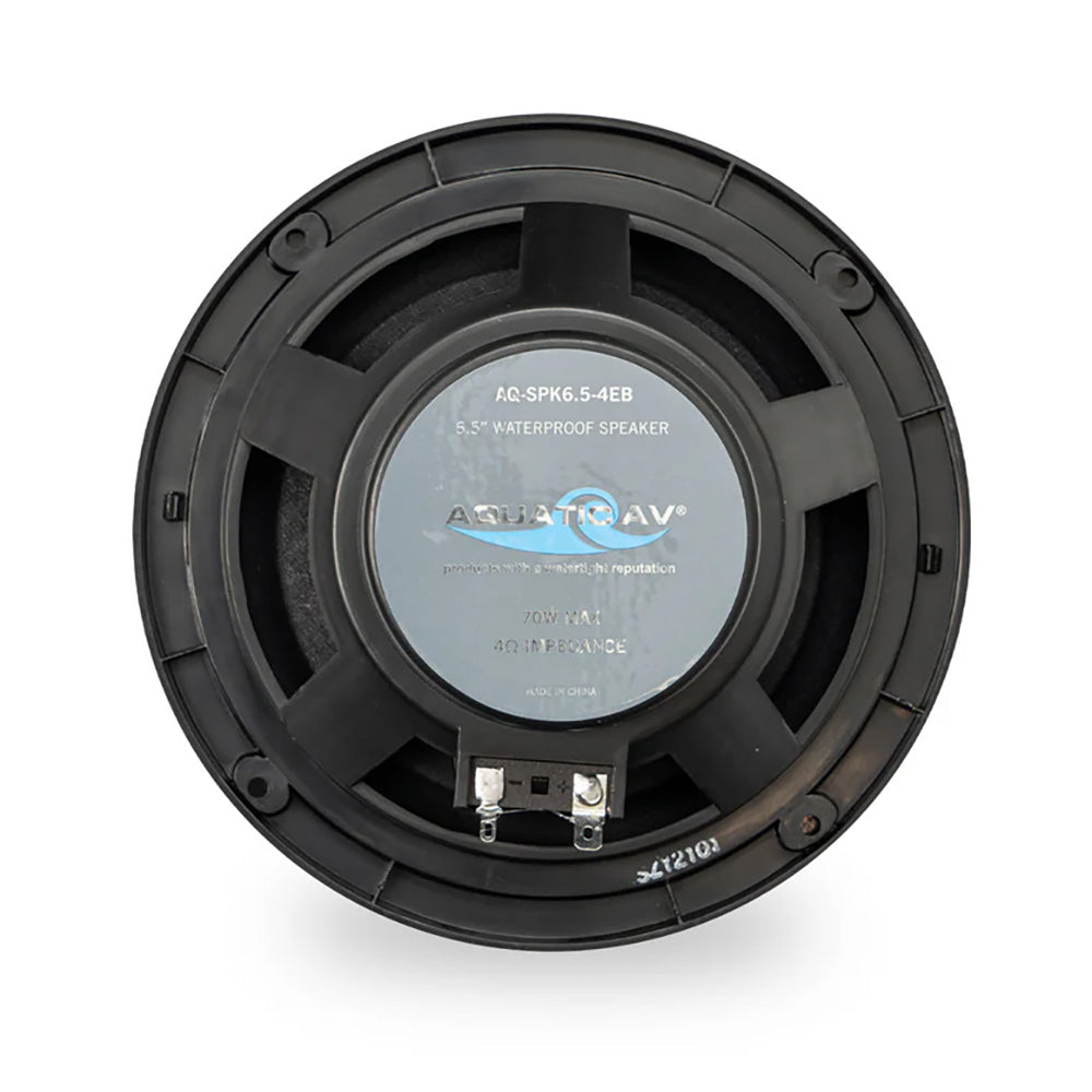 Aquatic AV 6.5" Economy Speakers - Black - Pair [EC122]