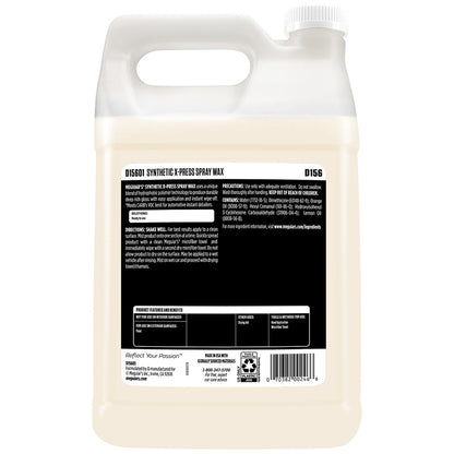 Meguiar's Synthetic X-Press Spray Wax - 1 Gallon [D15601]