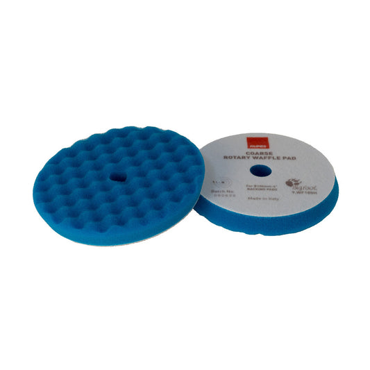 RUPES Velcro Waffle Coarse Polishing Foam Pad f/Rotary Polishers 200mm - Blue [9.WF200H]