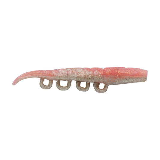 Berkley Gulp! Saltwater Turbo Shrimp - 4" - Flamingo Chrome GSTS4-FLAMC [1637584]