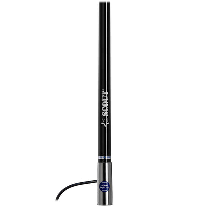 Scout 4' Black AM/FM Antenna Fiberglass [PF AN NAMFM012T]