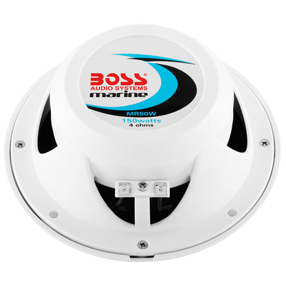 Boss Audio 5.25" MR50W Speakers - White - 150W [MR50W]