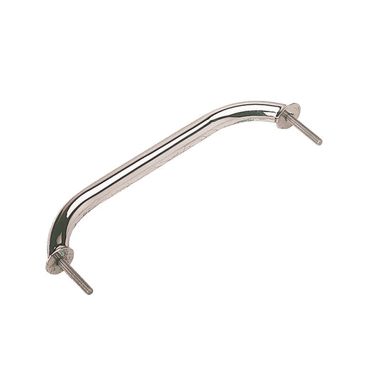 Sea Dog Stainless Steel Stud Mount Flanged Hand Rail w/Mounting Flange - 18" [254218-1]