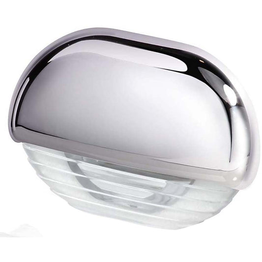 Hella Marine White LED Easy Fit Step Lamp w/Chrome Cap [958126001]